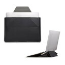 MOFT直営店ノートパソコンケース 13.3インチ PCケース スリーブケース パソコンスタンド兼用 MacBook Air/MacBook Pro/iPad/Laptop対応 薄型 軽量 撥水 保護 1秒でPCスタンドに