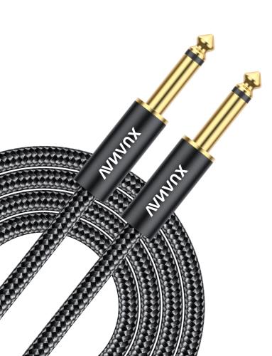 低ノイズ・高忠実度 VANAUX楽器・音響機器ケーブルは22AWG無酸素銅を伝送導体として使用し、ロスレスな伝送を実現します。綿ブレード素材と2層のアルミ箔によるダブルシールド設計により、外部からの干渉に強く、クリアでクリーンなステレオサウンドを実現します。 自宅やスタジオ、ライブなどで最高の音質を楽しむことができます。 高級素材24Kメタルコネクターは、接触抵抗を減らし、耐久性と信頼性を向上させます。 外層には耐久性に優れた綿ブレードを採用し、オーディオケーブルの落下、引っ張り、曲げ、ねじれによるダメージを最小限に抑えています。 便利なグリップペダルで着脱も簡単です。 高い互換性VANAUXシールドケーブルの6.35mmジャックは、6.35mmオーディオ機器間のオーディオ接続に適しています。 コンソール、ギター、エレクトリックピアノなどの楽器、パッチベイ、シンセサイザー、アンプ、スピーカーなど、モノラル規格のジャックを持つプロ用オーディオ機器との接続に。 幅広い用途に対応 VANAUXギターシールドケーブルは、1.5m、3m、5mのサイズをご用意しておりますので、用途に応じて最適なサイズをお選びいただけます。 ギターシールは自宅での練習だけでなく、小規模なライブやバンド練習、DTMなどにも最適です。個人のミュージシャンだけでなく、企業のバイヤーにも適しています。 安心の保証VANAUXは品質問題から保護するために、すべての製品に18ヶ月の無条件保証を提供します。 何かお困りのことがございましたら、24時間体制の熱心なカスタマーサポートチームにお気軽にお問い合わせください! 連絡先：[サービス] - [注文履歴] - [販売者に連絡] この注文について、私たちに連絡してください。