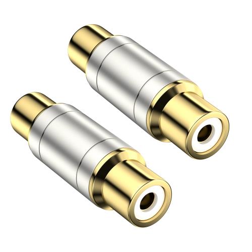 VANAUX RCA᥹ to᥹ѥץ 2ĥå rca ֥ Ĺץ Coaxialͥ Ƽå (ǥ)