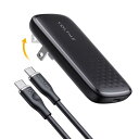 VOLTME USB 充電器 薄型 65W PD対応 急速充電器 折りたたみ式プラグ GaN 窒化ガリウム 軽量 typec 充電器 PSE技術基準適合 MacBook PD対応 iPad Apple Watch iphone Galaxy Android 携帯 ノートPC Switchなど 各種 その他機器対応 旅行、出張に便利 Revo 65 Evo