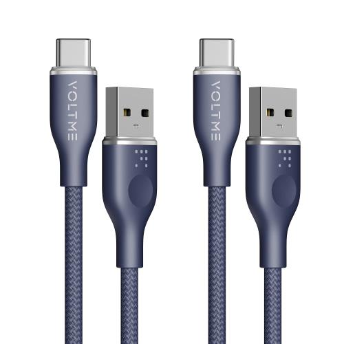 2ܥåVOLTME USB Type C ֥ ѵץʥ USB-C 2.0 ֥ Quick Charge 3.0/2.0б 56K쥸...