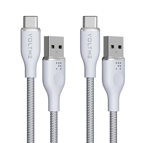 2ܥåVOLTME USB Type C ֥ ѵץʥ USB-C 2.0 ֥ Quick Charge 3.0/2.0б 56K쥸...