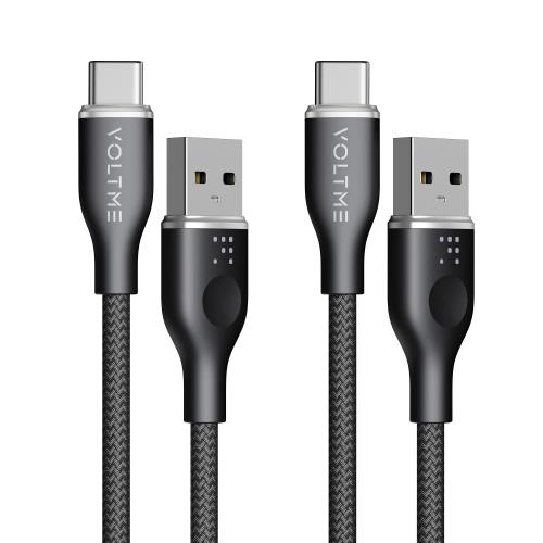 2ܥåVOLTME USB Type C ֥ ѵץʥ USB-C 2.0 ֥ Quick Charge 3.0/2.0б 56K쥸...