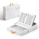 MOFT直営店Creator Gift Box 七変化マルチスタンド MagSafe対応 レザーケース 耐久強化版 スマホスタンド MOVAS™素材 ストラップ 撮影用セット iPhone 15 Pro Max対応 持ち歩き便利 外出/通勤/移動/動画(2)