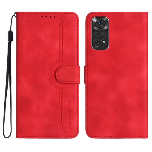 Gedurya Xiaomi Redmi Note 11 ケース 手帳型 Redmi Note 11S ケース 帽子 シェイプ Redmi Note 11 ケース 手帳型 スタンド機能 マグネット式 Xiaomi Redmi Note 11 / Note 11S スマホケース 携帯カバー 財布型 - レッド