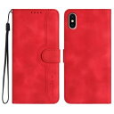 Gedurya iPhone X ケース 手帳型 iPhone XS ケース 通用 帽子 シェイプ アイフォンx ケース 手帳型 iPhone X XS ケース スタンド機能 アイフォンxs ケース マグネット式 iPhone X スマホケース iPhone XS 携帯カバー 財布型 - レッド
