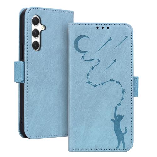 Galaxy A16 5g ケース ギャラクシーa16 5g ケース スタンド機能 マグネット カード収納 耐衝撃 スマホケース ギャラクシーa16 全面保護 可愛い 猫柄 柔らかいTPU ONETHEFUL Samsung Galaxy A16 5G 適応 6.7 インチ - アイスブルー Galaxy A16 5g ケース ギャラクシーa16 5g ケース スタンド機能 マグネット カード収納 耐衝撃 スマホケース ギャラクシーa16 全面保護 可愛い 猫柄 柔らかいTPU ONETHEFUL Samsung Galaxy A16 5G 適応 6.7 インチ - アイスブルー