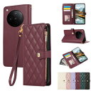 Rosbtib OPPO Find X8 5G ケース 手帳型 財布型 カバー オッポ Find X8 ケース おしゃれ ファスナー型 小銭入れ 携帯カバー カ...