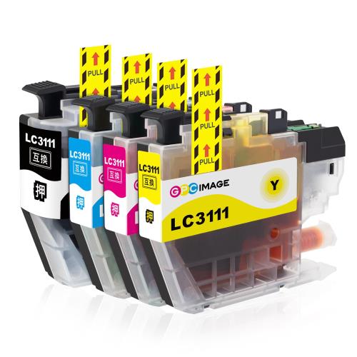 GPC Image LC3111-4PK 互換インクカートリッジ LC3111 4色セット 大容量タイプ ブラザー(Brother)用 インクカートリッジ LC...