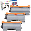 GPC Image 互換トナーカートリッジ 27J 3本セット TN-27J 大容量タイプ ブラザー (Brother)用 TN27J 互換トナー 印刷枚数:約...