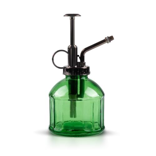 [SinRenn] 霧吹き じょうろ ガラス 観葉植物 250ml 霧吹き ミスト 園芸用 水差し 掃除 極細ミスト じょうろ インテリア スプレー 植物 ギフト ガラス製 液体 スプレーボトル 霧吹きスプレー おしゃれ オフィス 散水用具 噴霧器 （グリーン）