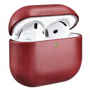 AirPods 4 用 ケース 本革(2024年9月発売専用)落下防止 耐衝撃 保護ケース AirPods 4 レザーケース カバー 分離式 全面保護 エアーポ...