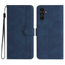 Gedurya Galaxy A54 5G ケース 手帳型 SC-53D ケース 帽子 シェイプ SCG21 ケース スタンド機能 ギャラクシー a54 5g ケース マグネット式 Samsung Galaxy A54 5G スマホケース 携帯カバー 財布型 - ブルー