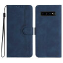 Gedurya Galaxy S10 ケース 手帳型 SC-03L ケース 帽子 シェイプ SCV41 ケース ギャラクシー s10 手帳型 スタンド機能 マグネット式 Samsung Galaxy S10 スマホケース 携帯カバー 財布型 - ブルー