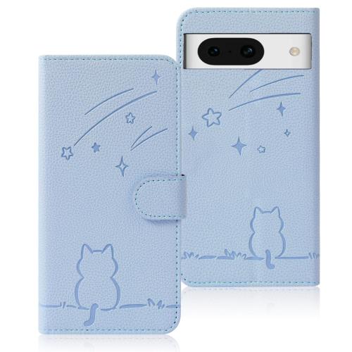 乐天商城 - Rosbtib Google Pixel 7a ケース 手帳型 ピクセル7a ケース 流れ星子猫 グーグルピクセル7a ケース 可愛い 猫柄 ねこ Pixel7a ケース 耐衝撃 グーグル ピクセル 7a ス
