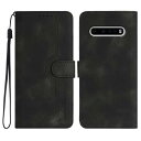 Gedurya LG V60 ThinQ 5G L-51A ケース 手帳型 LG V60 ThinQ ケース docomo L-51A カバー 帽子 シェイプ LG V60 ThinQ 5G ケース 手帳型 スタンド機能 L51A ケース マグネット式 LG V60 ThinQ 5G L-51A スマホケース 携帯カバー 財布型 - ブラック