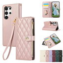 Rosbtib Galaxy S25 Ultra ケース 手帳型 SC-52F ケース 財布型 カバー ギャラクシーS25 Ultra ケース 手帳型 ファスナ...
