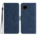 Gedurya AQUOS sense4 ケース 手帳型 アクオス sense4 lite ケース sense4 basic 手帳型 sense5G ケース 帽子 シェイプ SH-41A SH-M15 ケース A003SH 手帳型 SH-53A SHG03 ケース スタンド機能 マグネット式 AQUOS sense4 basic スマホケース 携帯カバー 財布型 - ブルー