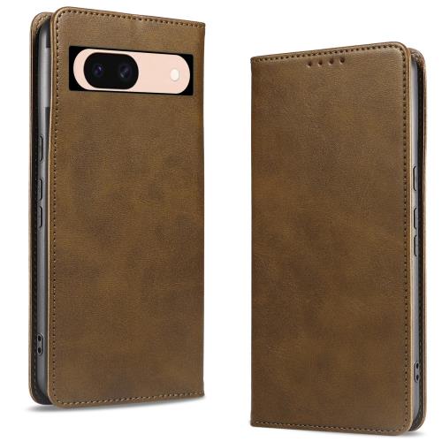 KWATUNG ケース google pixel 8a 用 ケース 手帳型 PUレザー 軽量 薄型 マグネット式 pixel8a 用 ケース 手帳型 カード収納 スタンド機能 googleピクセル8a 対応 ケース 手帳型 衝撃吸収 落ち着いた色 グーグルピクセル8a 用 ケース 手帳型 折り畳み式 google pixel 8a 用 カ