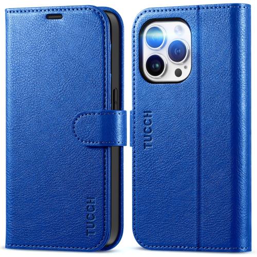 TUCCH iPhone 15 Pro Max 対応 ケース 手帳型 iPhone 15 プロマックス ケース 手帳型 カード収納 横置きスタンド機能 [RFIDブロッキング] 高級PU合皮 柔軟なTPU素材 衝撃吸収 アイフォン15プロマックス ケース 2023年発売 あいふぉん15プロマックス ケース 6.7インチ 5G 対応