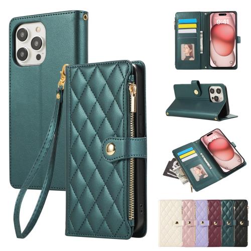 Rosbtib iPhone 16 Pro Max ケース 手帳型 財布型 カバー いphone16 Pro Max ケース おしゃれ ファスナー型 小銭入れ カード収納 携帯カバー iPhone16 Pro Max ケース 高級PUレザー 肌触り良い アイフォン16 Pro Max ケース マグネット式開閉式 iPhone 16 Pro Max スマホケー