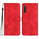 Gedurya Galaxy A41 ケース 手帳型 日本版 SC-41A ケース 帽子 シェイプ SCV48 ケース スタンド機能 ギャラクシー a41 ケース マグネット式 Samsung Galaxy A41 スマホケース 携帯カバー 財布型 - レッド