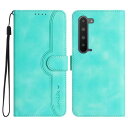 Gedurya AQUOS R5G ケース 手帳型 SH-51A ケース 帽子 シェイプ SHG01 ケース スタンド機能 マグネット式 AQUOS R5G SH-51A スマホケース 携帯カバー 財布型 - グリーン