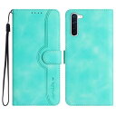 Gedurya OPPO Reno3 A ケース 手帳型 オッポリノ3a ケース 帽子 シェイプ CPH2013 ケース A002OP 手帳型 スタンド機能 オツポreno 3a ケース マグネット式 Reno3 A スマホケース 携帯カバー 財布型 - グリーン