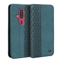 Gedurya らくらくスマートフォン F-53E ケース 手帳型 ひし形柄 FCNT らくらくスマートフォン F53E ケース 手帳型 マグネット式 スタンド機能 docomo F-53E 携帯カバ・