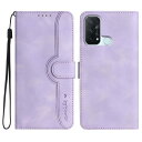 Gedurya OPPO Reno5 A ケース 手帳型 オッポリノ5a ケース 帽子 シェイプ CPH2199 ケース A101OP 手帳型 スタンド機能 オツポreno 5a ケース マグネット式 Reno5 A スマホケース 携帯カバー 財布型 - パープル