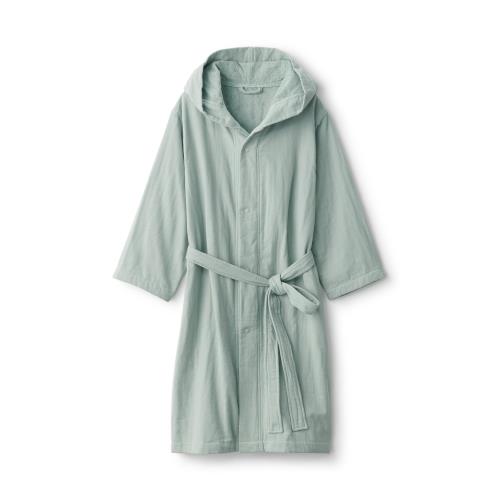 無印良品 ガーゼパイルバスガウン ・男女兼用L-XL・ライトグリーン 84868450 無印良品 ガーゼパイルバスガウン ・男女兼用L-XL・ライトグリーン 84868450