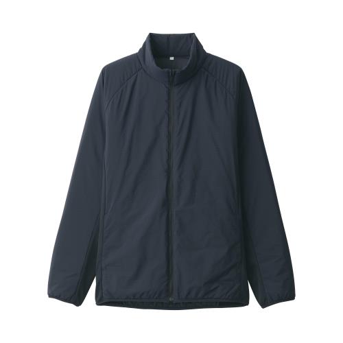 無印良品 紳士 洗える中わたアクティブジャケット メンズ BI025A4A 黒 紳士S