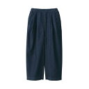 無印良品 婦人 和紙混デニムパンツ レディース BG1RBA4A ダークネイビー 婦人M