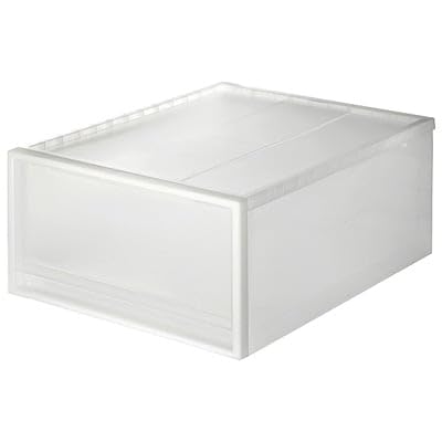 無印良品 ポリプロピレンクローゼットケース 中 幅44×奥行55×高さ24cm 2個セット 84835483