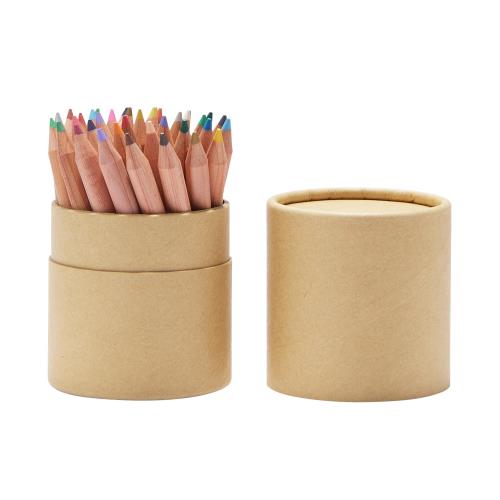 無印良品 色鉛筆紙管入り・ハーフサイズ 36色 NFB14A6S