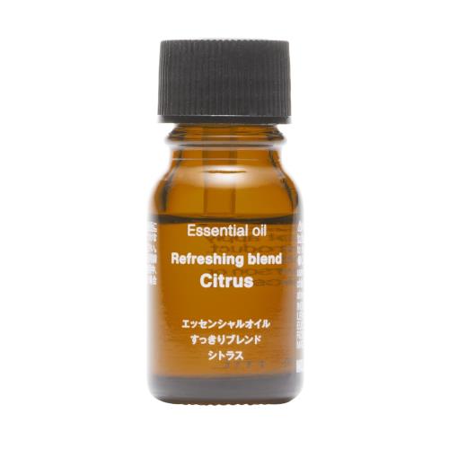 無印良品 エッセンシャルオイル すっきりブレンド シトラス 10mL OCH07A4A