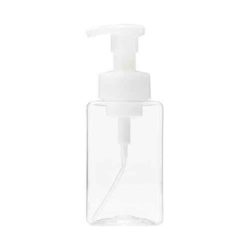 カラー:クリア サイズ:400ml 仕様・混率:容器:PET ポンプ:ポリプロピレン、ポリエチレン、ステンレス