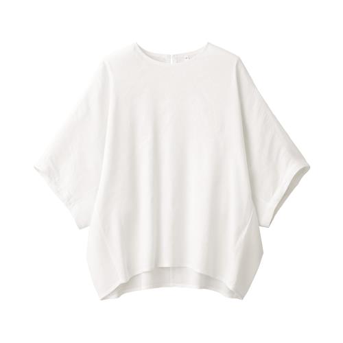 無印良品 婦人 ヘンプ レーヨン 半袖ブラウス レディース BC2IUA4S オフ白 婦人XXL 無印良品 婦人 ヘンプ レーヨン 半袖ブラウス レディース BC2IUA4S オフ白 婦人XXL