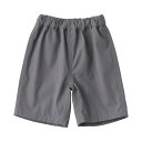 無印良品 ベビー 乾きやすいUVカットハーフパンツ ユニセックスベビー CC25RA5S ミディアムグレー ベビー90