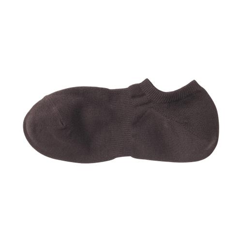 無印良品 紳士 足なり直角 スニーカーイン (無地) メンズ DAC16A5S ブラウン 29～31cm