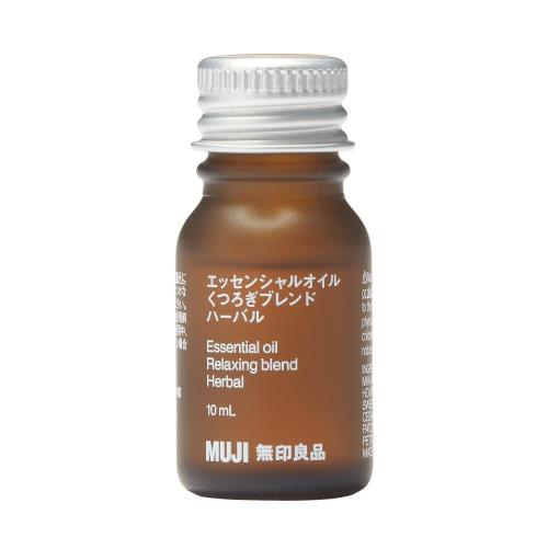 無印良品 エッセンシャルオイル くつろぎブレンド ハーバル 10mL 83484484 無印良品 エッセンシャルオイル くつろぎブレンド ハーバル 10mL 83484484