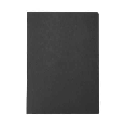 無印良品 上質紙 フラットに開くノート 黒 A5 横罫 80枚 NAA42A8S