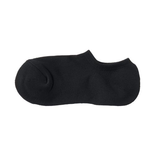 無印良品 婦人 足なり直角 パイル編みスニーカーイン レディース DAF45A5S 黒 21～23cm(4)