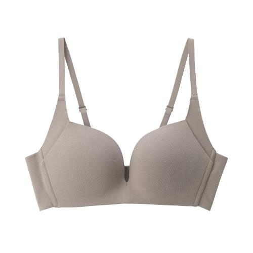 無印良品 婦人 ノンワイヤー胸の形を整えるブラジャー レディース FCH36A5S モカブラウン 婦人M