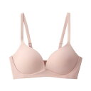 無印良品 婦人 ノンワイヤーモールド ホックのないブラジャー レディース FCH14A4A アプリコット 婦人L