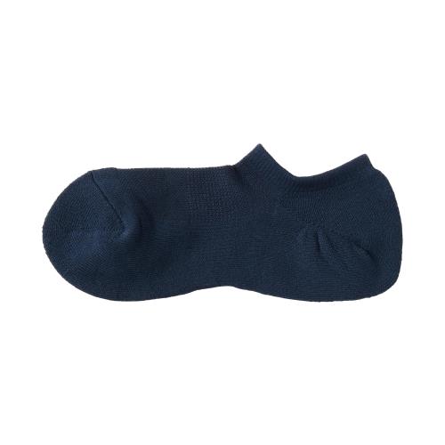 無印良品 紳士 足なり直角 パイル編み スニーカーイン (無地) メンズ DAC18A5S ネイビー 25~27cm 無印良品 紳士 足なり直角 パイル編み スニーカーイン (無地) メンズ DAC18A5S ネイビー 25~27cm
