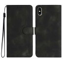 Gedurya iPhone XS Max ケース 手帳型 アイフォンXS Max ケース 帽子 シェイプ アイフォンxsマックス ケース 手帳型 iphonexsmax ケース スタンド機能 iPhone ケース XS Max マグネット式 iPhone XS Max スマホケース 携帯カバー 財布型 - ブラック