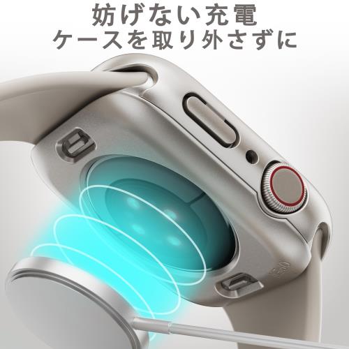 【送料無料】BOOLINN 可兼容 アップルウォッチ カバー Series 10/9/8/SE/7/6/5/4 41mm Apple Watch カバー 防水 一体型 新デザイン 3D直角エッジ 超薄型 PC+ガラス素材 高透過率 対応 apple watch se カバー 耐衝撃 簡単に取り付け・取 全面保護 apple watch ケース(41m