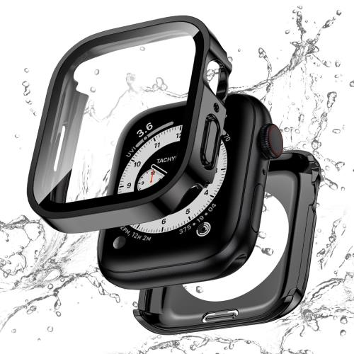 フルカバー保護Kawoco アップルウォッチ 防水 カバー Apple Watch SE Series 9 8 7 対応 45mm ケース 2 in 1 前後の保護 二重構造 耐衝撃 iWatch 一体型 ケース 45mm ブラック フルカバー保護Kawoco アップルウォッチ 防水 カバー Apple Watch SE Series 9 8 7 対応 45mm ケース 2 in 1 前後の保護 二重構造 耐衝撃 iWatch 一体型 ケース 45mm ブラック