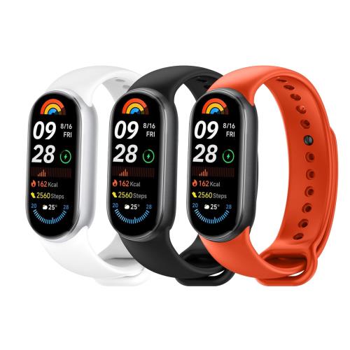 [YOFITAR] for Xiaomi Smart Band 9/8 換えバンド3本セット シャオミ スマートバンド9/8ベルト TPUバン..